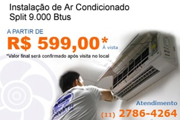 Instalador de Ar Condicionado em Biritiba-Mirim